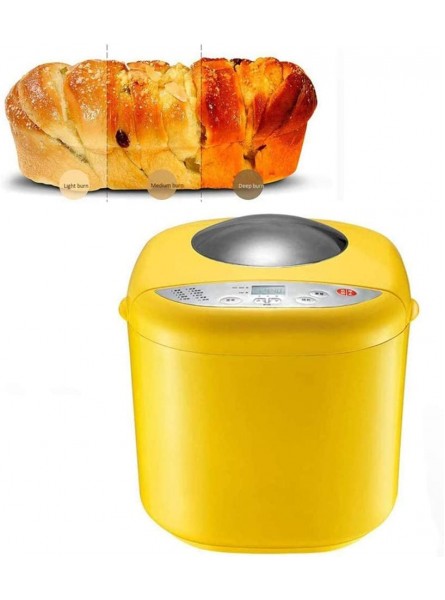 Automatic Bread Maker Machine Breadmaker with Nut Dispenser Bread Maker and 10 Programmes Cooking Nonstick Ceramic Pan 3 Loaf Sizes - GIRWE5EF