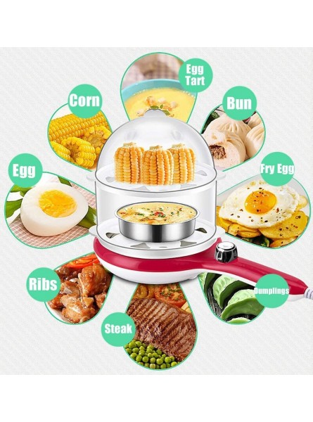 Generic 3 in 1 Multi-Function Electric Egg Cooker up to 14 Eggs Boiler Steamer Fry Double Layer Cooking Tools Kitchen Utensils - MNDZ9M9M