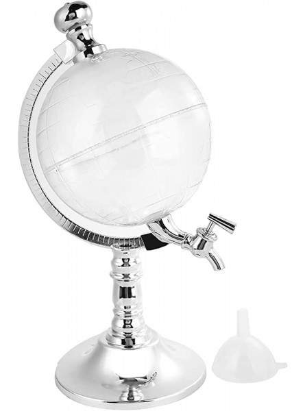 Restokki Wine Dispenser Mini Beer Keg Dispensers Globe-Shaped Liquor Dispenser Liquor Dispenser for Home Bars - CYACG4QT