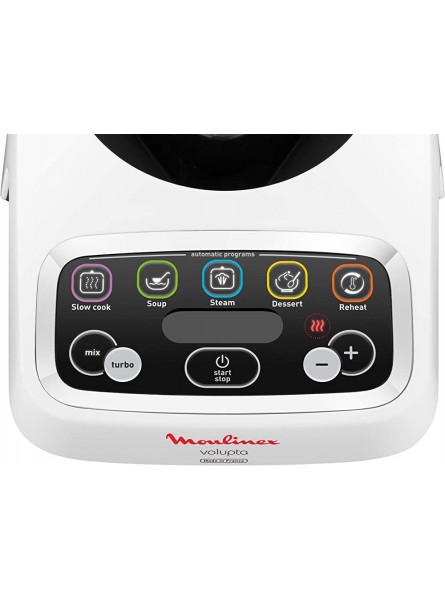 Moulinex Volupta food processor 3 L Black,White Volupta 3 L Black,White Buttons,Touch Knead,Mixing 200 mm 320 mm - CXME66GH