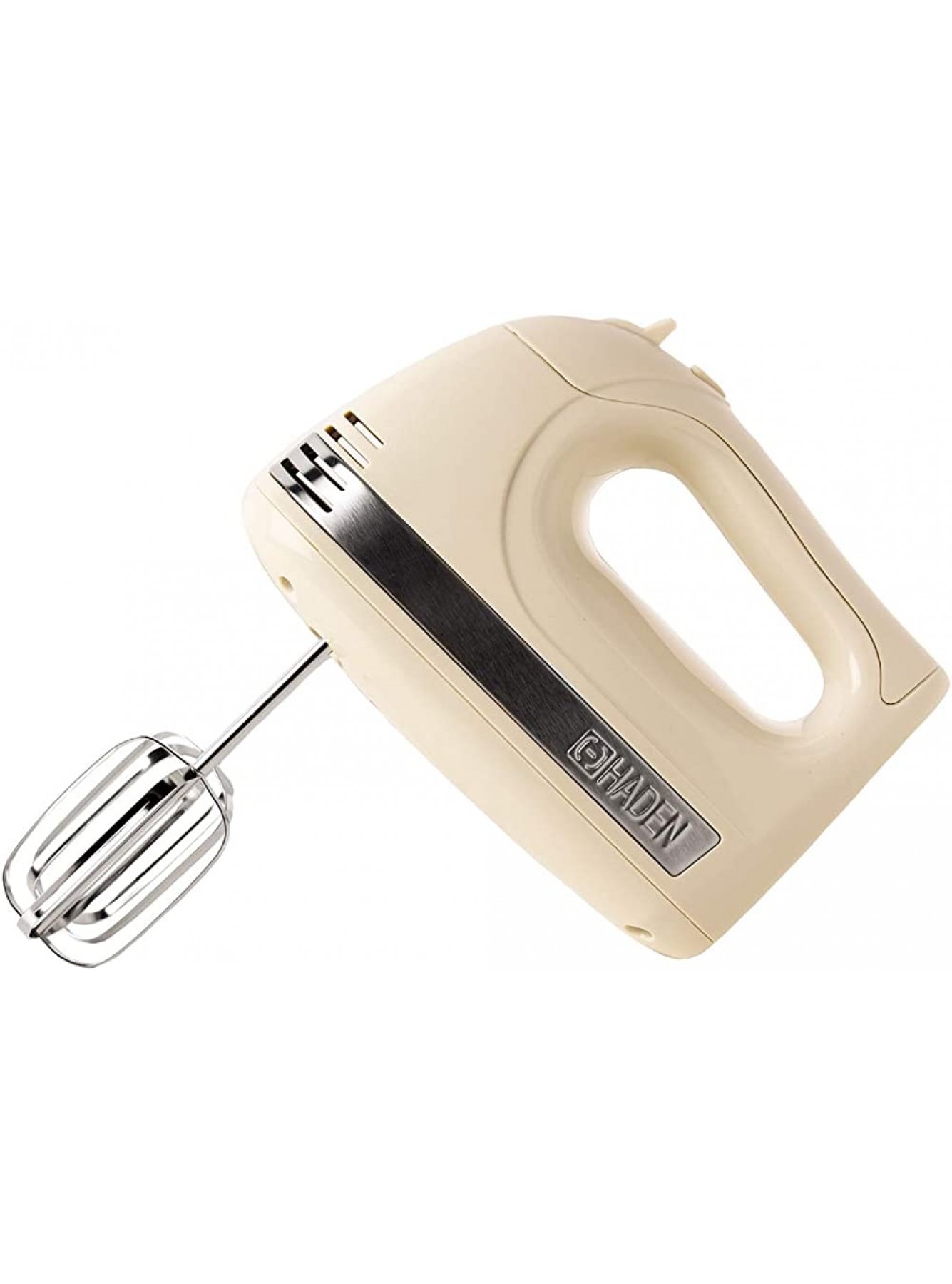 Haden Cream Electric Hand Mixer 5 Speeds 2 Beaters and Storage Box CF25 - FUOW6SH1