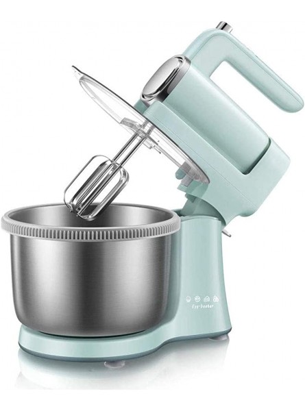 Pictetw Stand Hand Electric Mixer 2 in 1 300W 9 Speeds with Turbo Handheld Kitchen Mixer with Beaters Dough Hook for Baking Cake Cookies Brownies Dough Batters Meringues - FKNUSYK6
