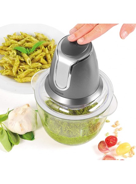 Salter COMBO-6736 Cosmos 3 in 1 Blender and Electric Glass Food Chopper Blend Whisk & Chop 0.5 1.2 L 350 500 W - HDIXN9GJ