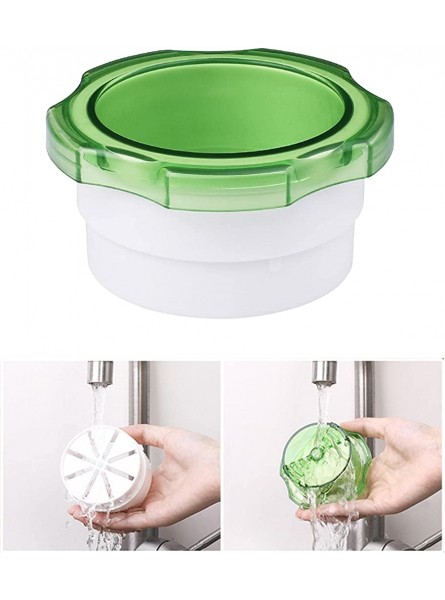 Unyee 3 Pcs Multi-Function Nut Chopper | Hand Chopper for Nuts With Non-Slip Wavy Grip | Mini Food Processor With Non-Slip Grip Portable Kitchen Tools Green - SRFBXPHQ