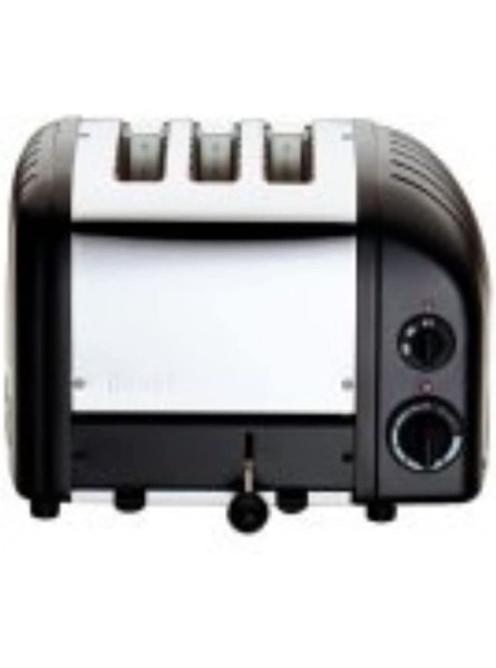 Dualit 31205 3-Slice Combi Toaster Black - DMXB5K3D
