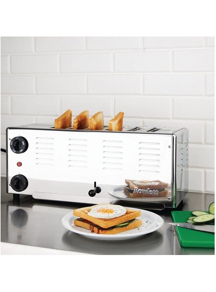 Rowlett Premier 6 Slot Toaster with Spare Elements - EQGHG9PF