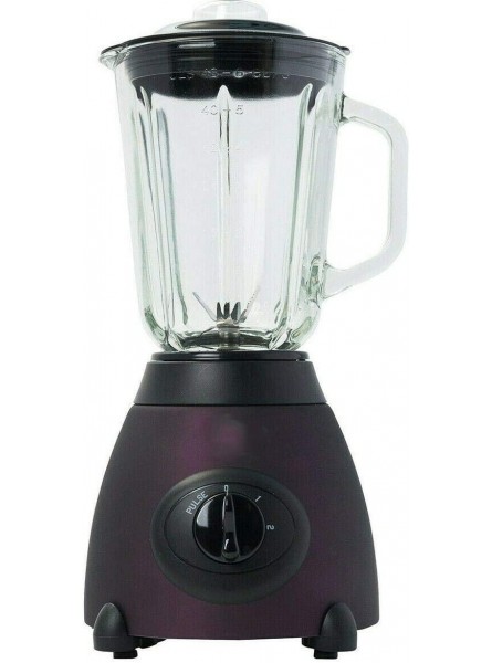 ADHW 500W Purple Multi Blender Juicer Glass Jug Smoothie Maker Food Processor - RHVDD2MY