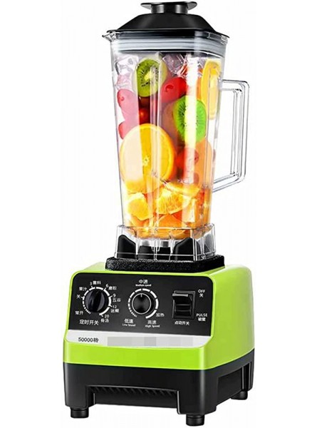 Blender Smoothie Maker Mixers & Food Processors,Jug Blenders for Vegetable Fruit Juices Baby Food Ice Cube 2 Liter Green 22 * 19.5 * 50CM - YRMF38B8