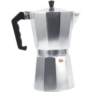 Dekaim Mocha Pot,3 6 9 12 Cups Aluminum Italian Type Moka Pot Espresso Coffee Maker Stove Home Office Use Hot450ML 9cups - RHIK8GHK