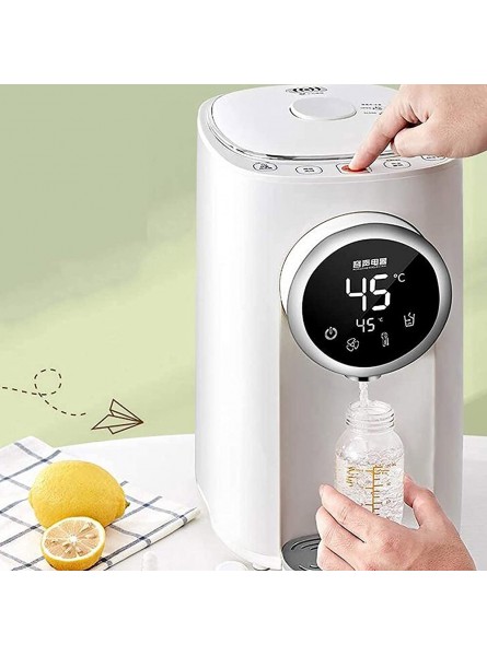 4.8L Hot Water Dispenser Fast Boil Large Capacity Electric Kettle Intelligent Constant Temperature Real-Time Display Temperature Safety Child Lock Automatic Reminder dispenser water,Black - RFRP0G0N