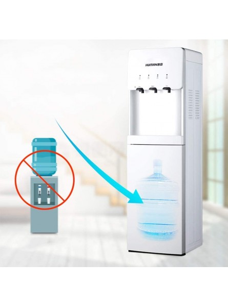 Bottom Loading Water Dispenser Hot and Hot Water Dispensers for Home Office Child Safety Lock and Energy Saving,Blue - GVLUFHON