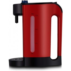 HMTE 3L Instant Hot Water Dispenser Desktop Mechanical Knob Electricr Instant Water Boiler Perfect for Offices and Meeting Rooms Color : White Red Red - IELAKF3A