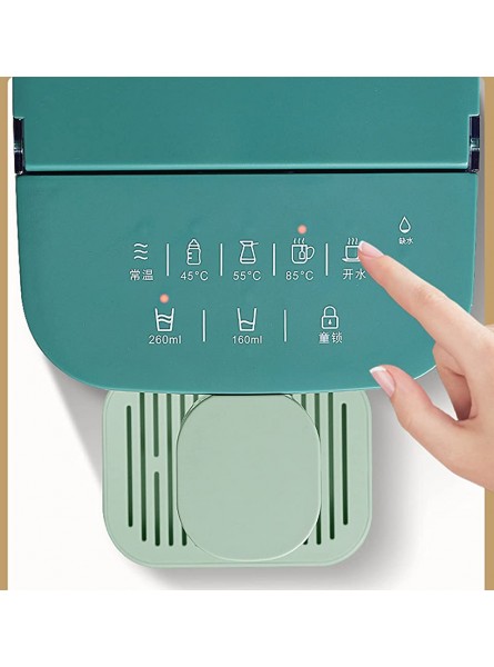 HULLSI Hot Water Dispenser,Desktop Small Household Quick Hot Mini Portable Smart Water Dispenser 3.0 Litre 2200W Fast Boil And Variable Dispense,Green - IGMPRKS9