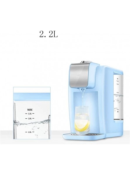 KJLY 2.2L Hot Water Dispensers 2200W Fast Boil Electric Kettle Office Coffee Tea Machines Boil-Dry Protection Auto Shut-Off 27 * 17 * 29cm 10.6×6.6×11.4Inch Color : Blue - TGPJ78KA