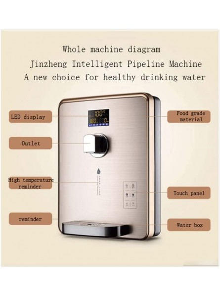MERSHAO Hot Water Dispensers For Kitchen water Cooler Dispenser Hot Water Dispenser Water Tank: 20 Litres Large LCD-Display Temperatures: 45-95°C Stainless Steel Water Tank Dry& Overheating P - HAQTH649