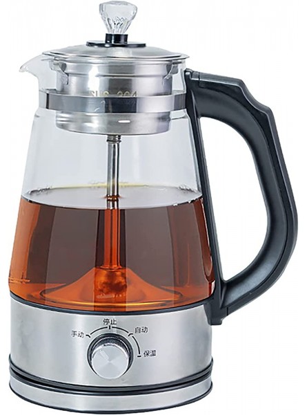 New Tea Maker Steam-Type Glass Health Pot Automatic Heat Preservation Electric Tea Pot - VYRV14H0