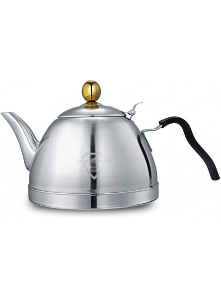 OH Select Gorgeous Tea Kettle Whistling I Fastest Boiling Mirror Finish Surgical Stainless Steel Teapot Tea Coffee Maker Kitchen Accessories - QIDUUO40