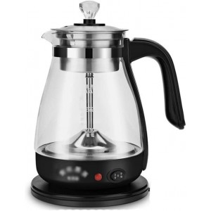 GFDFD Tea Maker Pu'er Glass Electric Kettle Steaming Teapot Steam Electric Teapot Automatic Heat Preservation Color : A Size - XAHD4X77