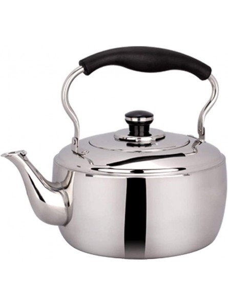 HYY-YY Kettle 304 Stainless Steel Home Induction Cooker Gas General Automatic Whistle 5L - JPDHFS97