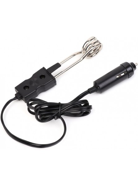kdjsic 24V Portable Electric Car Boiled Water Tea Immersion Heater For Camping Picnic - HWJMYT0E
