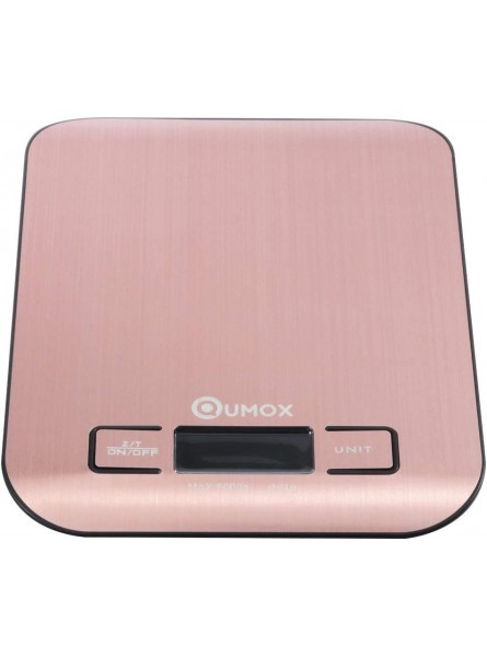 Qumox 1g-5000g Electronic Pocket Digital LCD Weighing Scales Food Cook Kitchen 5Kg RG - DBWJ7JXT