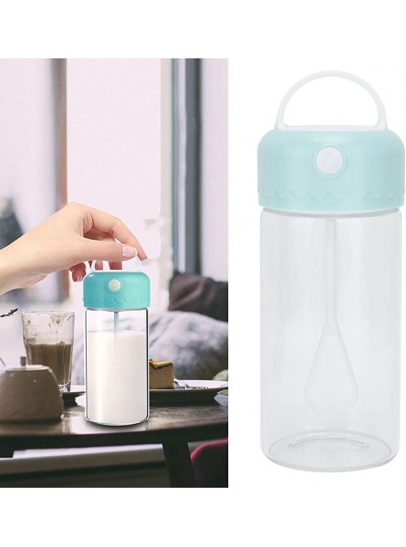 Automatic Mixing Cup Waterproof Silicone Borosilicate Glass Blender Bottles Preservative for Gymnasium for Home for Household - YUOT96JF