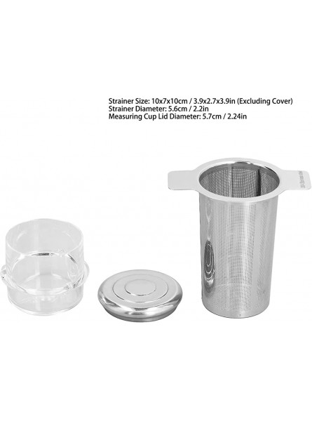 Blender Measuring Cup Lid Stainless Steel Detachable Stainless Steel Tea Strainer Easy Installation Easy to Clean for Kitchen - FUHRIGH0