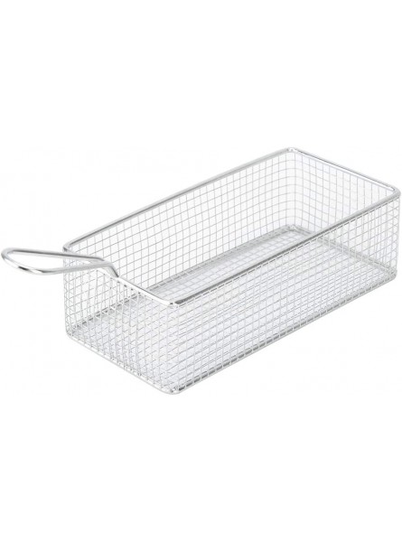 French Fry Serving Baskets Stainless Steel Deep Fry Basket for Frying Serving Food Cooling Racks for Cooking and Baking 304 Stainless Steel Wire Rack Baking Cooling Rack - ZZEZH510