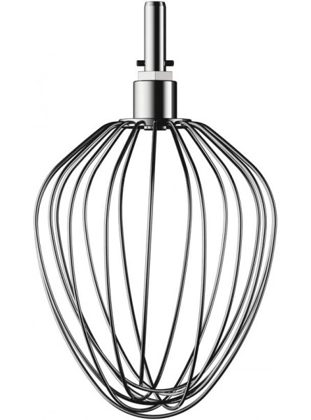 Kenwood KAT71.000SS Stainless Steel Whisk Accessories for Kenwood Food Processors Balloon Whisk Suitable for All Chef XL Food Processors Dishwasher Safe Stainless Steel Silver - EEZIIVJT