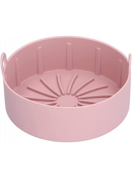 Air Fryer Silicone Pot Replacement of Parchment Paper Liners No More Cleaning Basket After Using The Air Fryer Food Safe Air fryers Oven Accessories16CM one Pink - SOEQX1D6