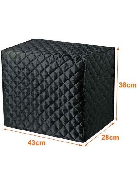 Bread Maker Cover Quilted Toaster Dust Cover Protective Cover Diamond Stitching Bakeware Protector Bread Machine Cover Protect your Appliance Machine Washable - IDLLK341
