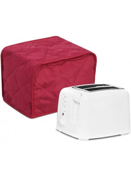 Lightweight and Beautiful Appliances Protective Cover Bread Machine Cover Durable Appliances Dust Cover Appliances Dust Cover AppliancesWine red 28*20.5*20.5cm - YVKB7M3I
