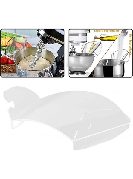 01 02 015 Pouring Shield Transparent Simple Installation Corrosion Resistant Mixer Accessories for Home for Restaurant for Kitchen - YHMGXMQJ