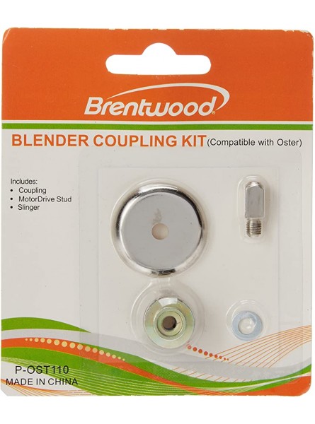 Brentwood P-OST110 Replacement Coupling Kit Metal Silver - CAJXN2KE