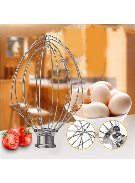 WUYUNXIAN Fit For K5AWW Wire Whi Replacement Fit For Kitchen 5QT 5K5SS 5KPM5 Mixer Fit For 5 Quart Lift Machines Wire Whi 2Pcs - KTKLK298