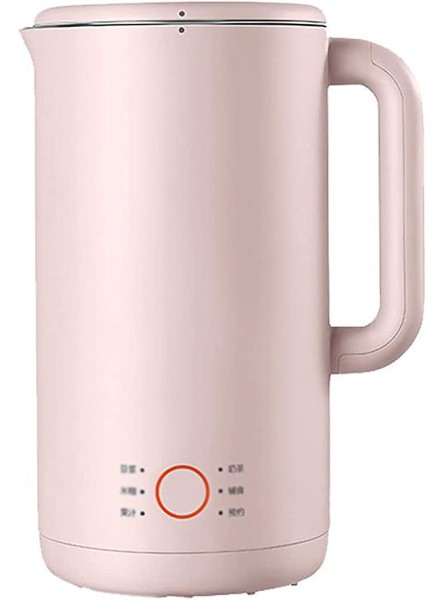Soy Milk Maker Soymilk Machine Broken Wall And Filter-free Household Automatic Mini Color : Pink Size : 17.6x12.8x24.7cm - TMFWNB0E