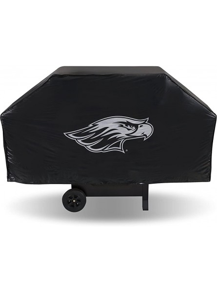 Rico Industries NCAA Vinyl Grill Cover Wisconsin Whitewater Warhawks 68 x 21 x 35-inches - BZXW8638