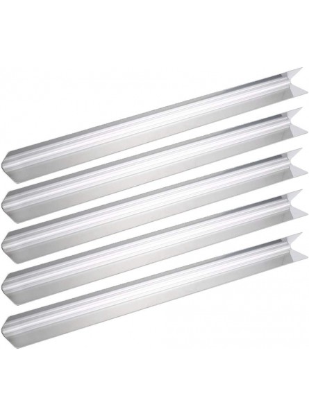 Silver 5Pcs Heat Plate Shield Heat Tents Durable Grill Burners Cover for Kitchen Home - JLUAUUEV