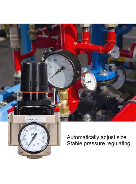 G1 air pressure regulator non-leaking air pressure regulating valve Automatically adjusts aluminum alloy hard oxidation treatment for gas treatment - RKRQ52PQ