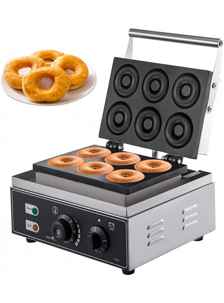 1550W Donut Maker for 6 Donut Doughnut Machine Electric 220V Commercial Donut Machine - IYYT4U1D