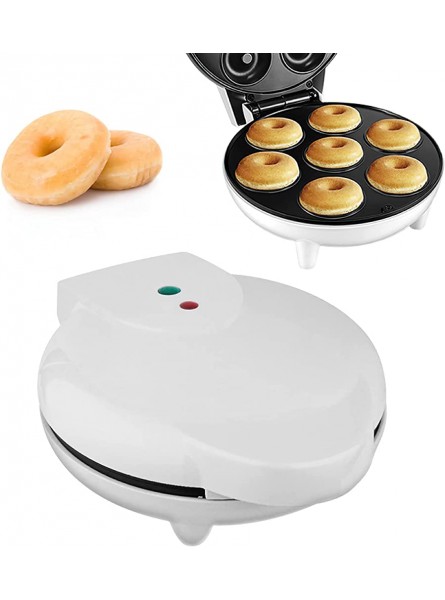 Electric Sandwich Maker,Mini Donut Maker， DIY Donut Making Quick and Easy 1200W Electric Doughnut Machine， Baking Kitchen Dessert Baking Tool - VBQY7BH5