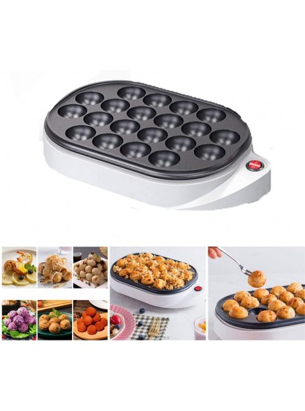 YAOUFBZ The New Electric Takoyaki Maker,Japanese Takoyaki Octopus Ball Pan,Pancake Cooking Baking Machine 20 Holes Grill Pan For Kitchen,AC 220V 50 60Hz 650W - QEXJ7JTR