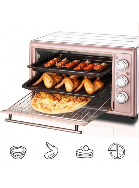 STBD-Steam Oven Home Multi-Function Mini Oven 30l Including Grilled Net Baking Tray Crumb Tray And Tray Holder 1600w Cooking Power Pink - IAUYH5GB