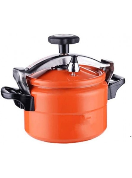 Aluminum AlloyPressure Cooker Cookware Gland Type Soup Pot Skillet All Kinds of Stoves 2L 3L Color : Dark Orange Orange Red - FDGU7OSV