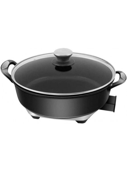 NYZABDL Electric Cooker Hot Pot Home Electric Frying Pan Non-Stick Multifunctional Electric Hot Pot Cooking Hot Pot Cooking One Pot - IDJJUXH1