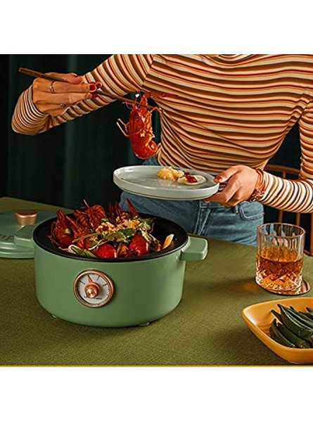 SFFZY Electric Cooker Home Multi-function Small Dormitory Student Small Electric Cooker Integrated Electric Frying Pan Electric Hot Pot Color : B - GNFYP8VB