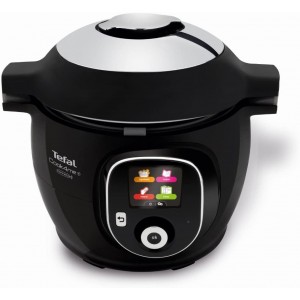 Tefal CY855840 Cook4me+ One-Pot Connected Digital Electric Pressure Cooker Multi Cooker 6 Portions Litre Black - TYRQH7TS