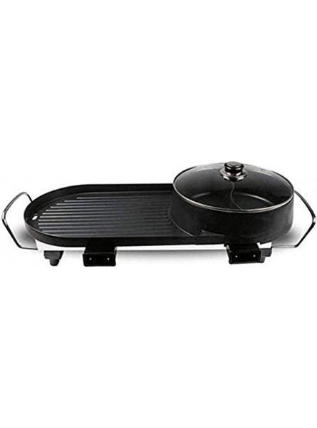 DZX Top Cooking Grill,Household Electric Grill Hot Pot Multifunction Grill Hot Pot Electric Grill Home Electric Tray Korean Style Non-Stick Electric Baking Pan Smokeless Barbecue Machine 2700W Col - JWFWP4I1