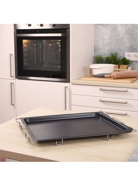 Grizzly Adjustable Baking Tray Non-Stick Extendable Sheet 41-51 cm for All Oven - SCBSTGNF
