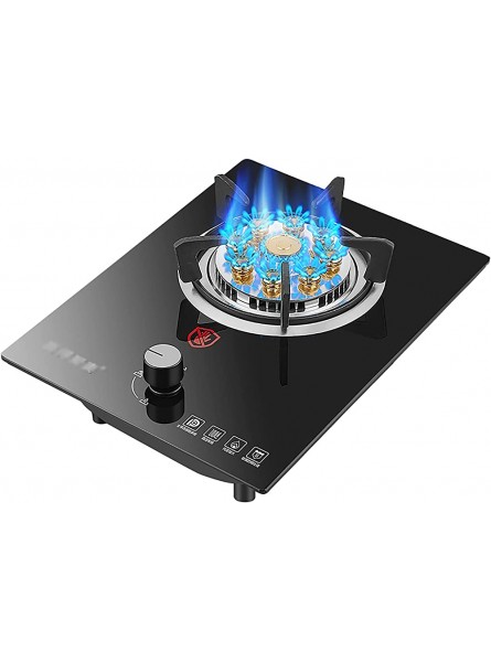 HJJ Single Gas Burner 32CM Gas Stove ，Cooker With FFD And Cast Iron Pan Supports ，For Home Kitchen Benchtop Embedded Single Cooker [Energy Class A] Color : D 7.2kw Size : NG - EXTFR60J